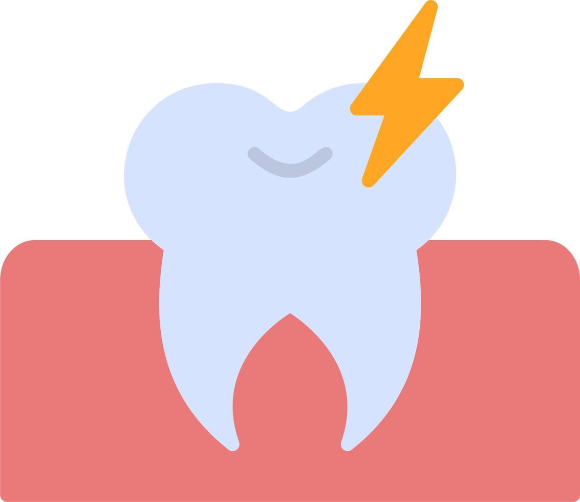 icône de vecteur de maux de dents