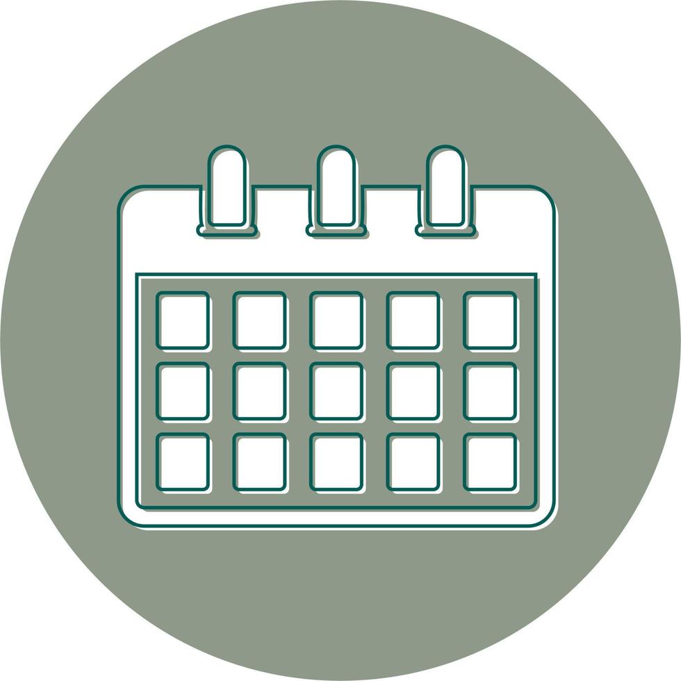 icône de vecteur de calendrier