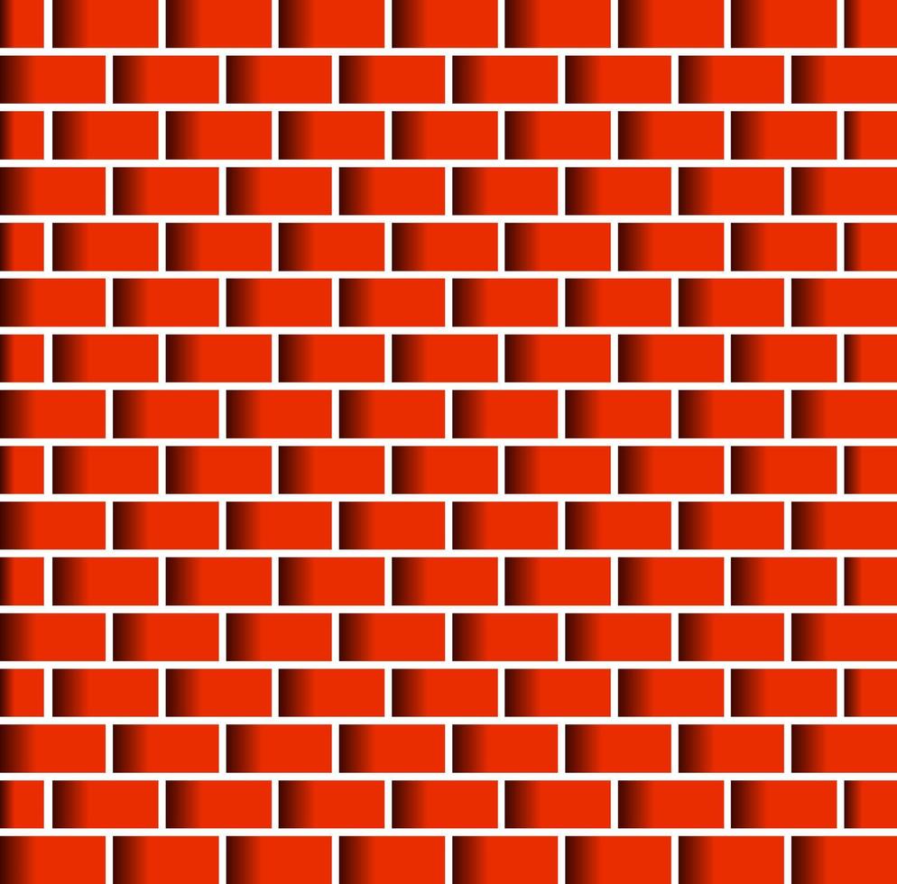 rouge briques mur vecteur Contexte.