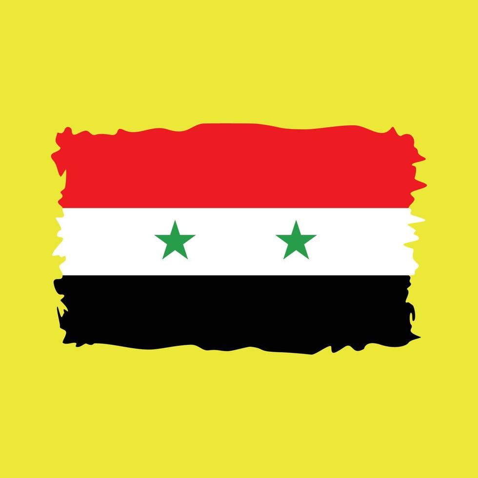 grunge Syrie drapeau conception. monde nationale drapeau vecteur illustration.