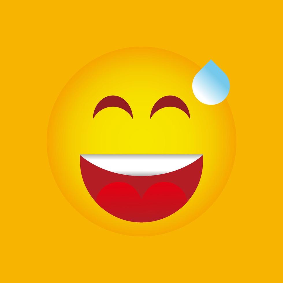 emoji jour, emoji vecteur conception