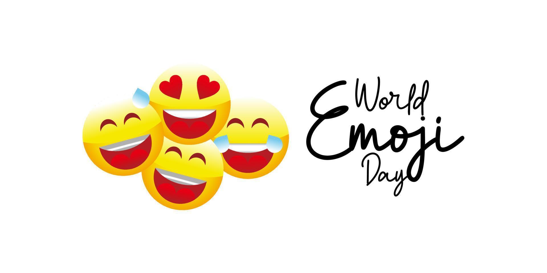 emoji jour, emoji vecteur conception