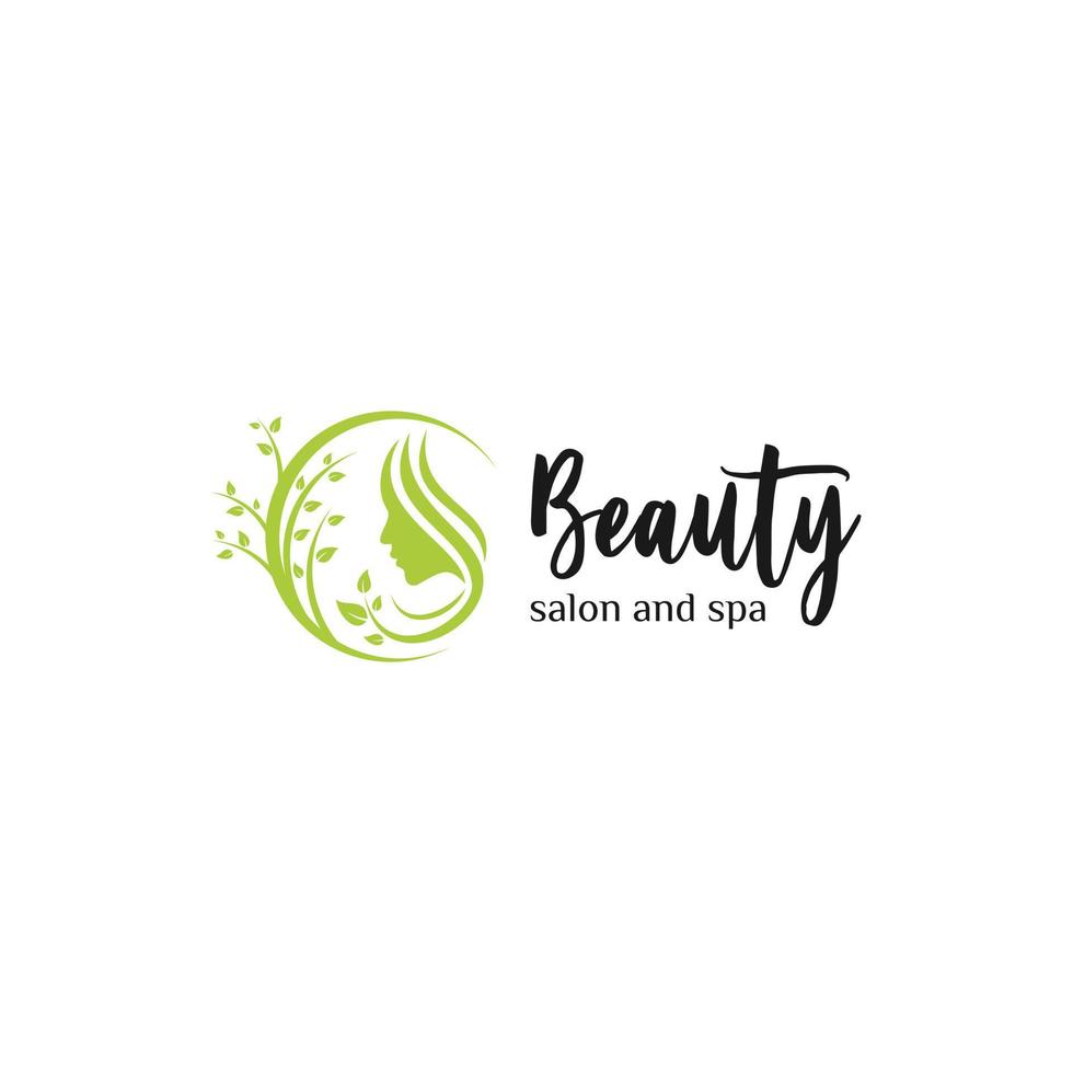 beauté spa et salon logo conception - vecteur illustration, beauté spa et salon logo emblème conception. adapté pour votre conception besoin, logo, illustration, animation, etc.