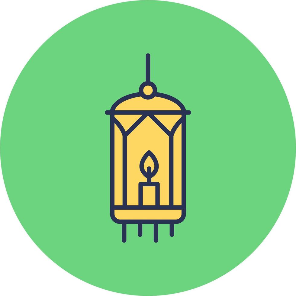 icône de vecteur de lanterne