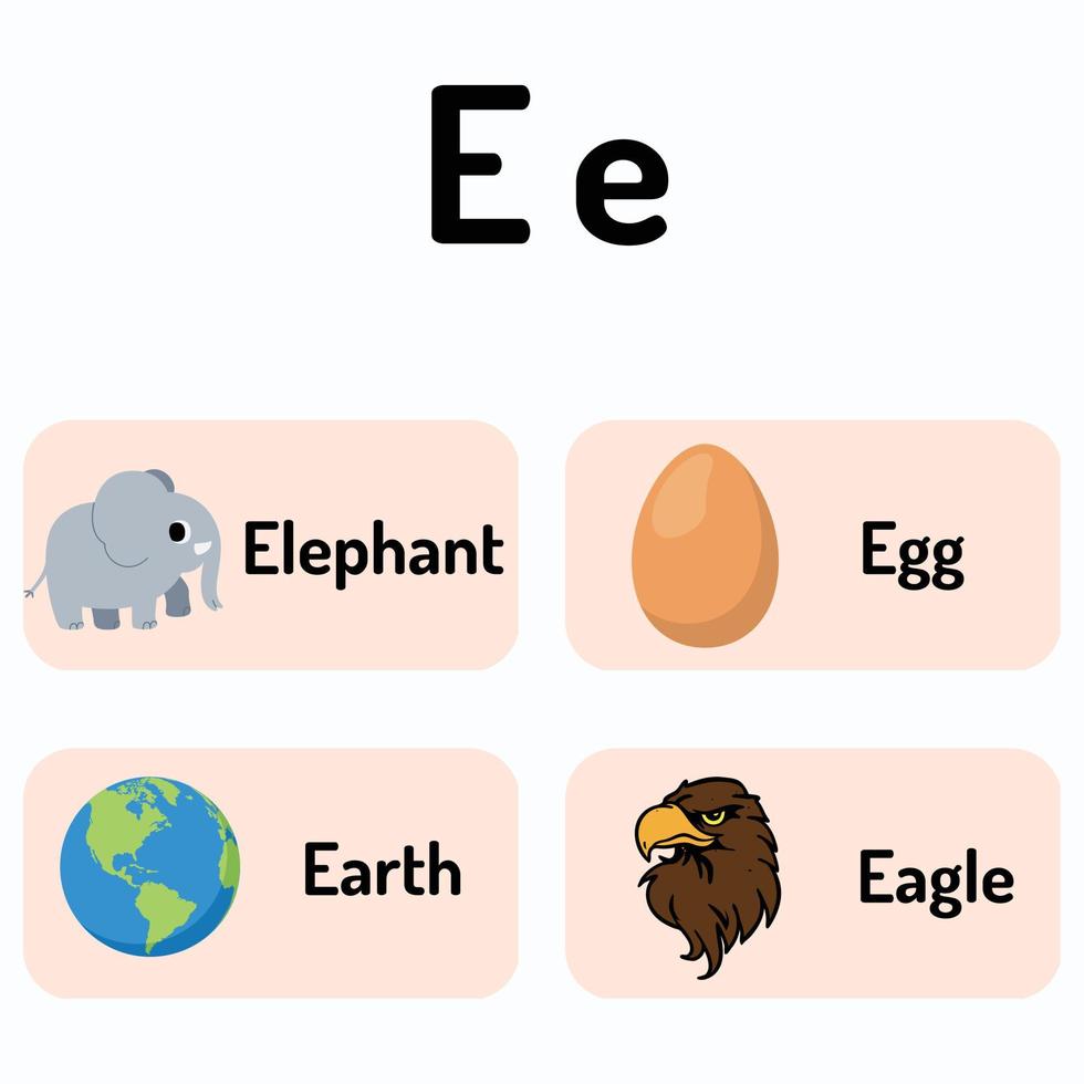 des lettres dans alphabet vecteur