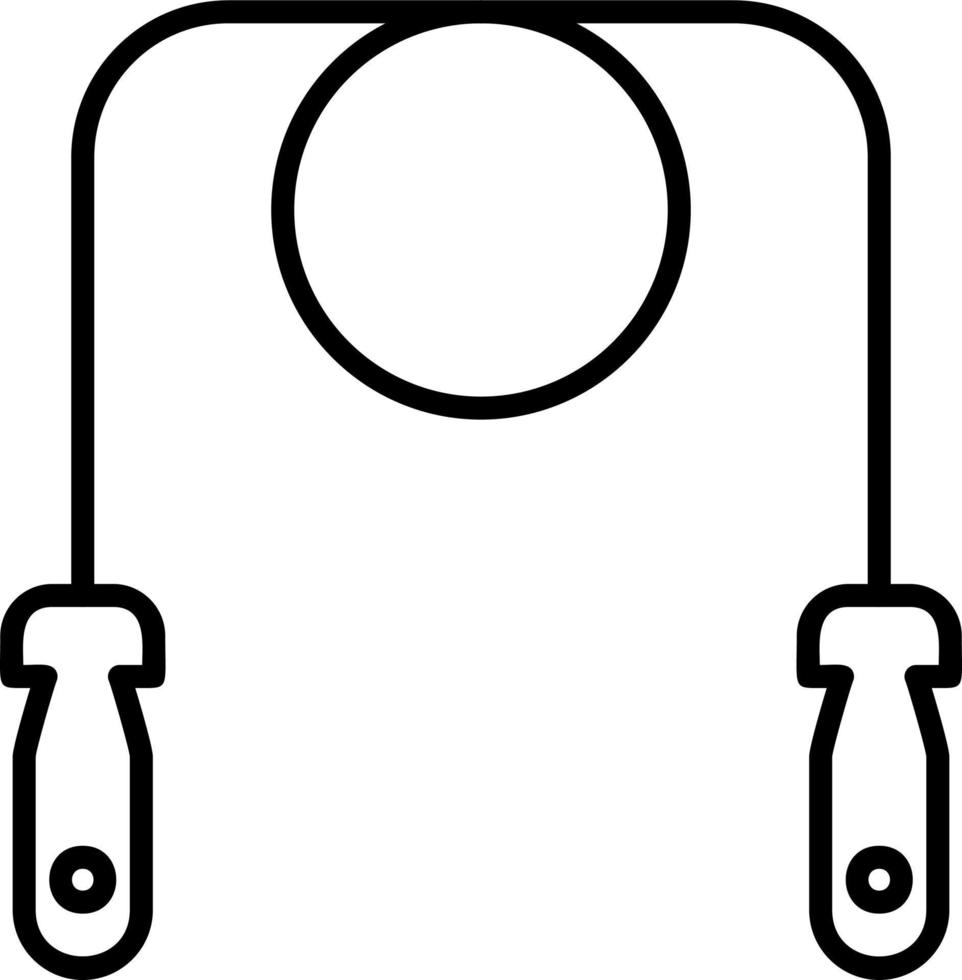 icône de vecteur de corde