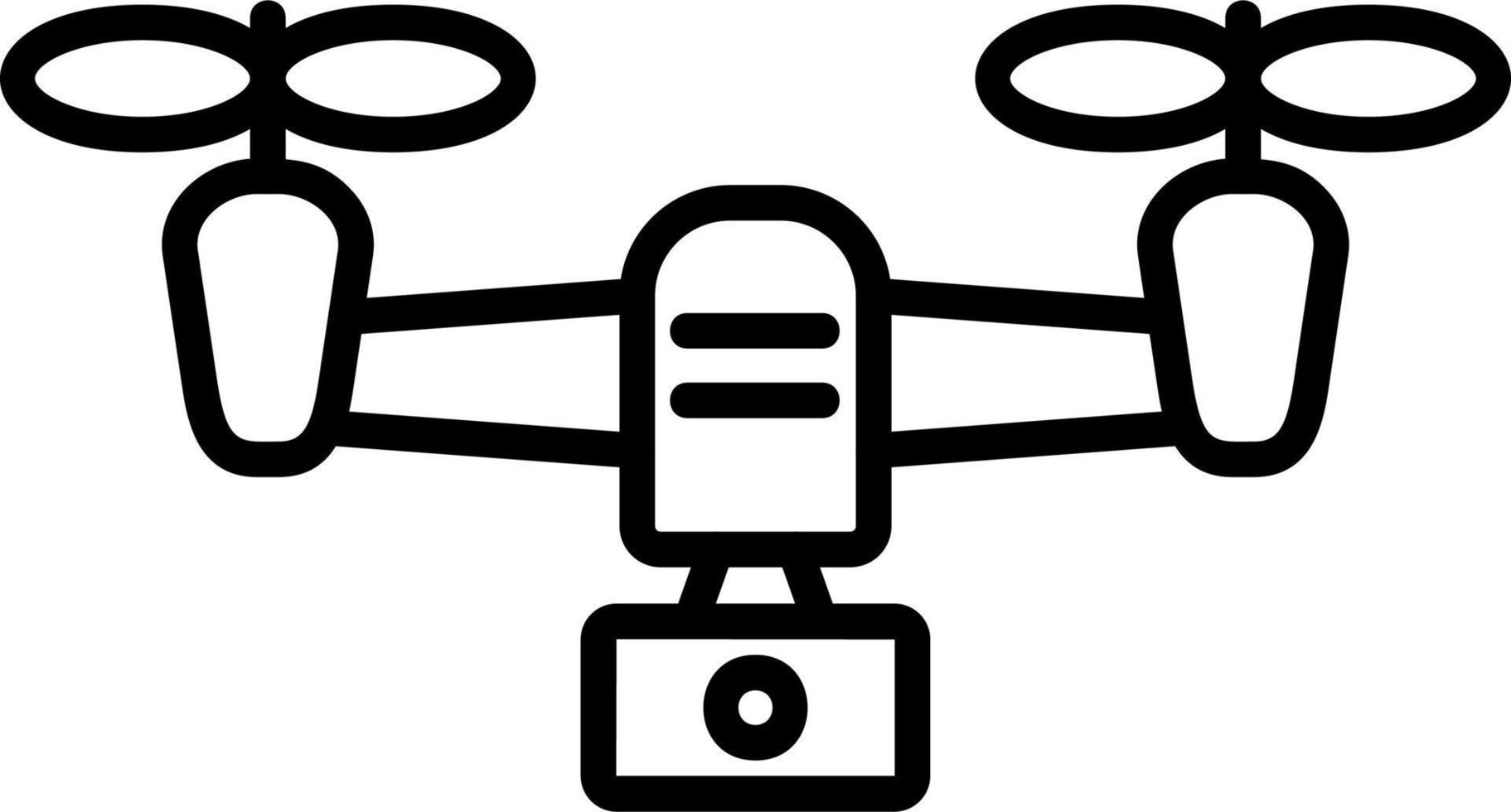 5g drone vecteur icône