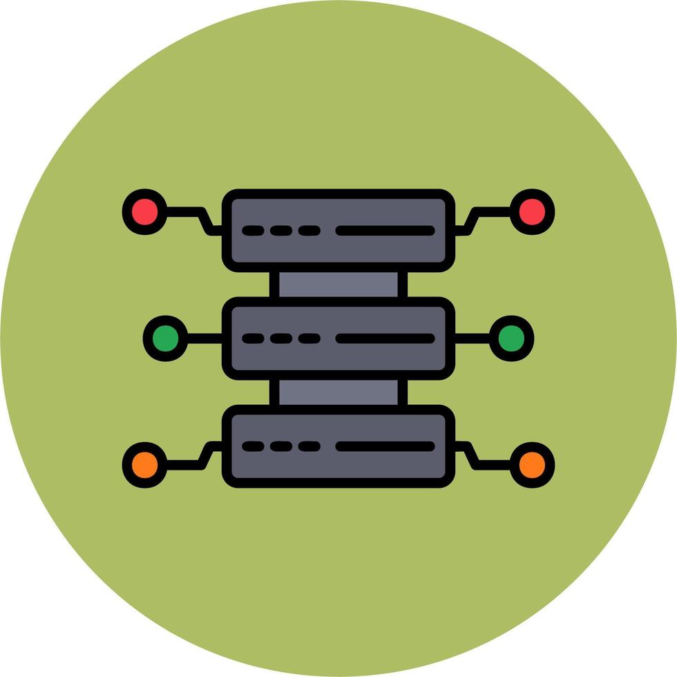 icône de vecteur de serveur