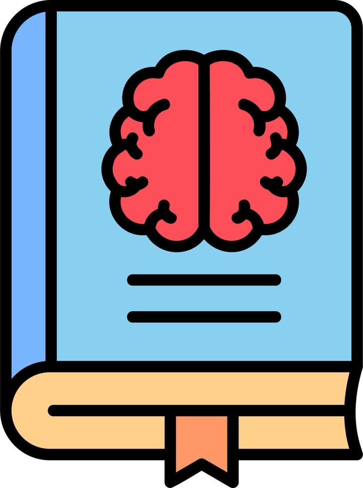 neurologie livre vecteur icône