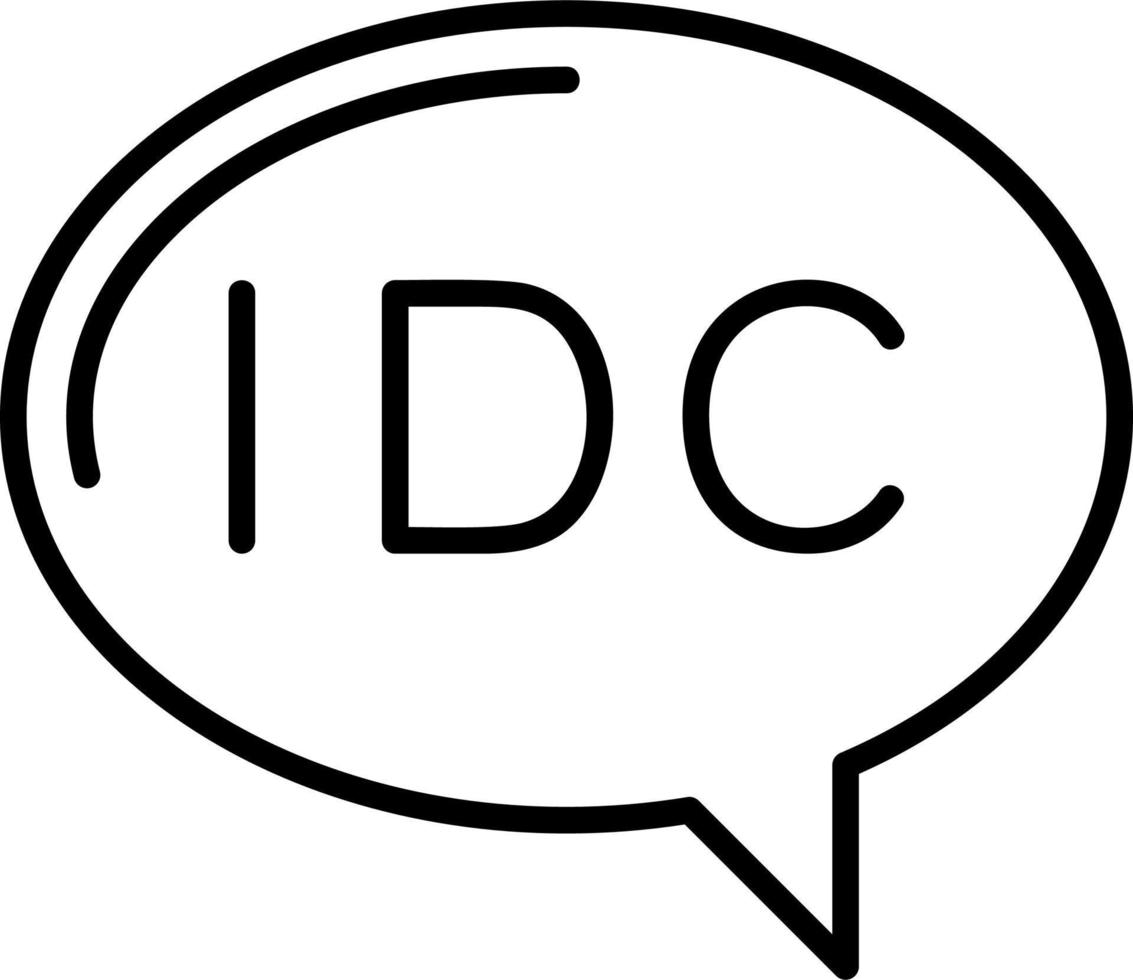 idc vecteur icône