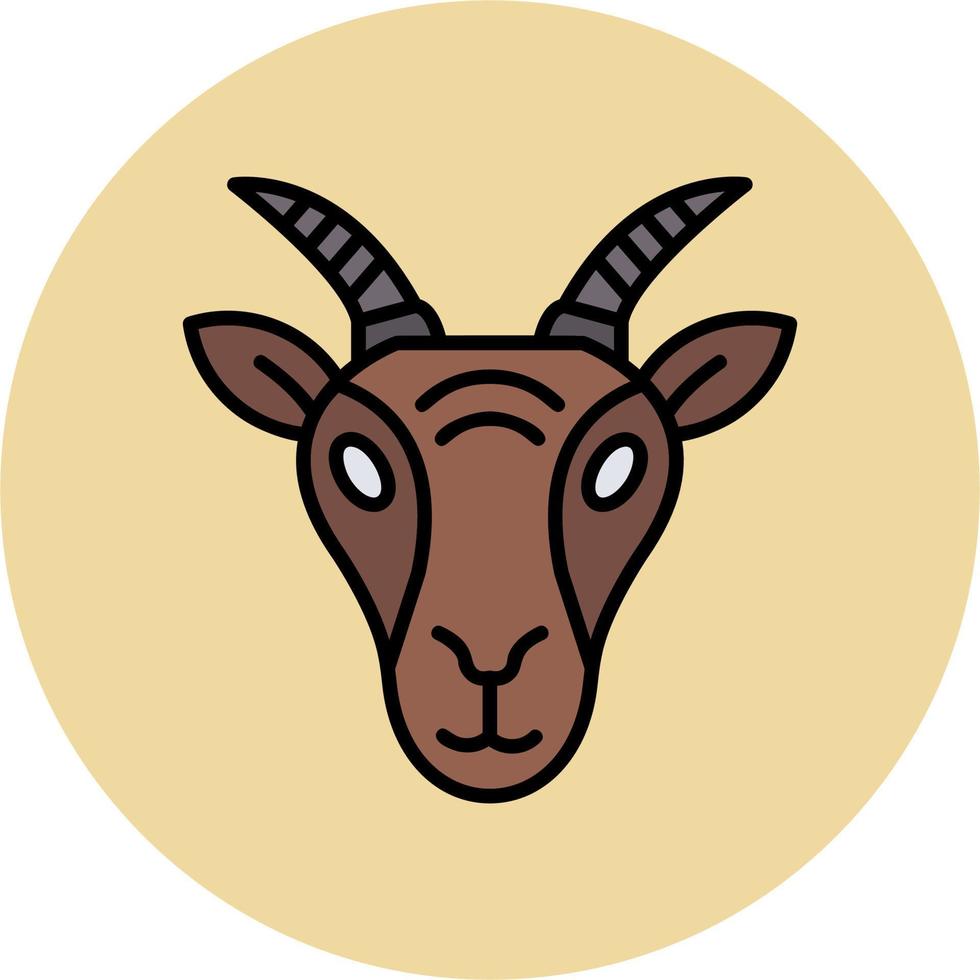 gazelle vecteur icône