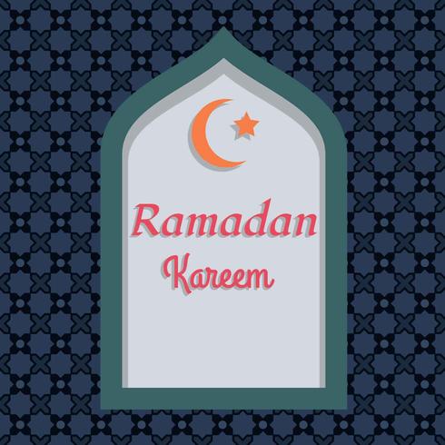 Vecteur de fond de Ramadan