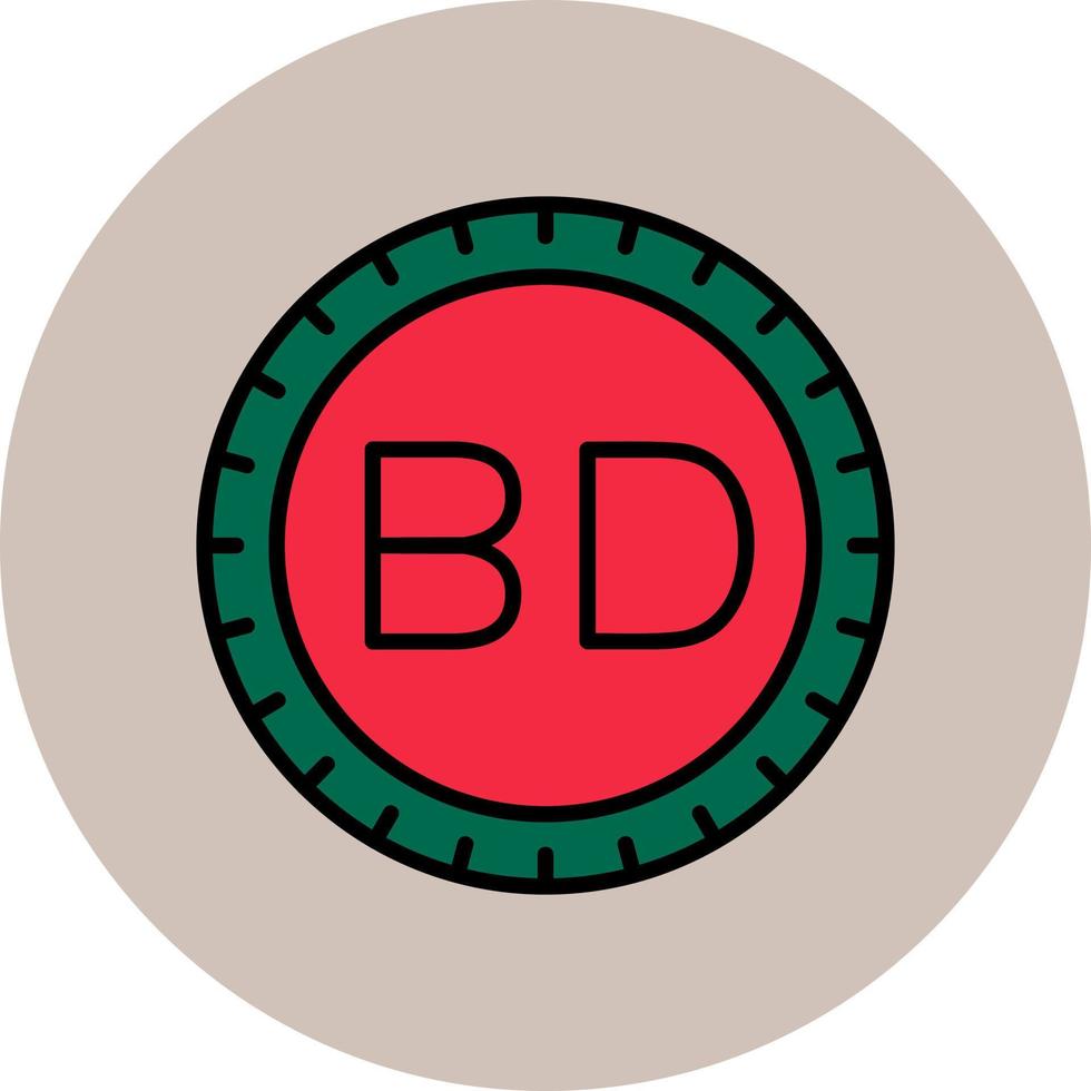 bangladesh cadran code vecteur icône