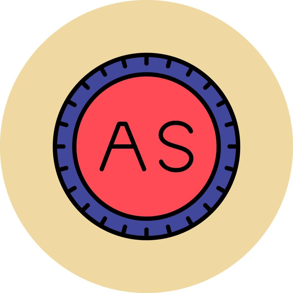 américain samoa cadran code vecteur icône