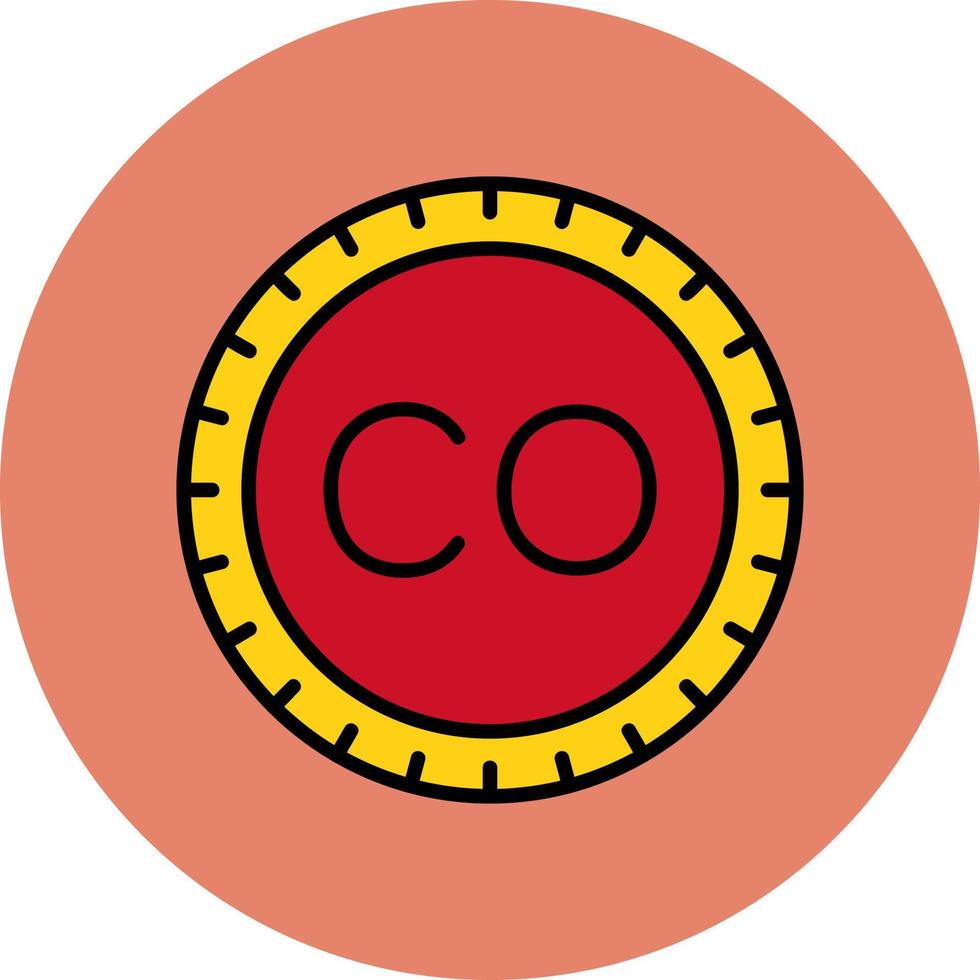 Colombie cadran code vecteur icône