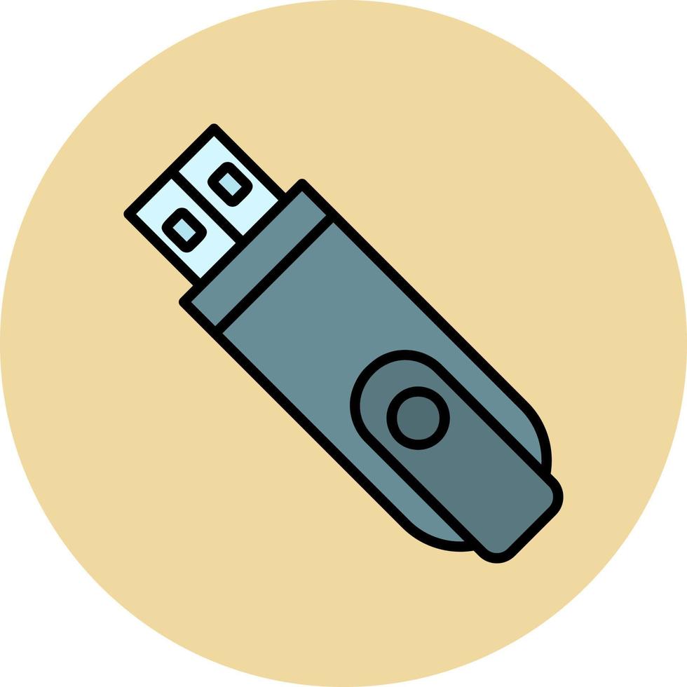 icône de vecteur usb