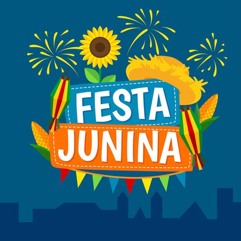 Festa Junina Festival vecteur