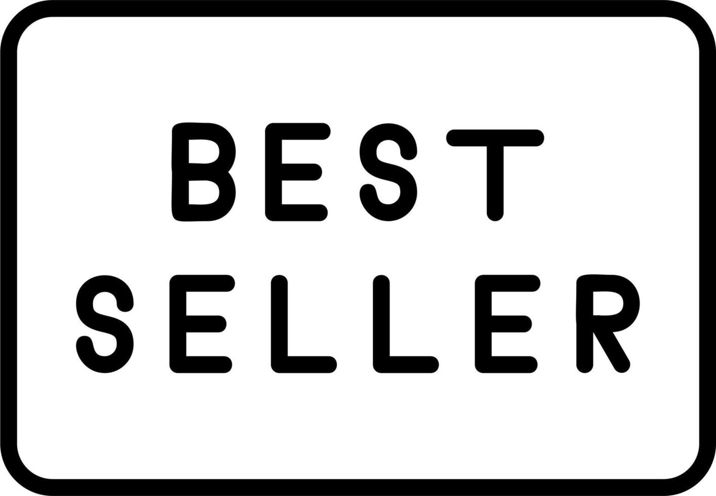 icône de vecteur de best-seller