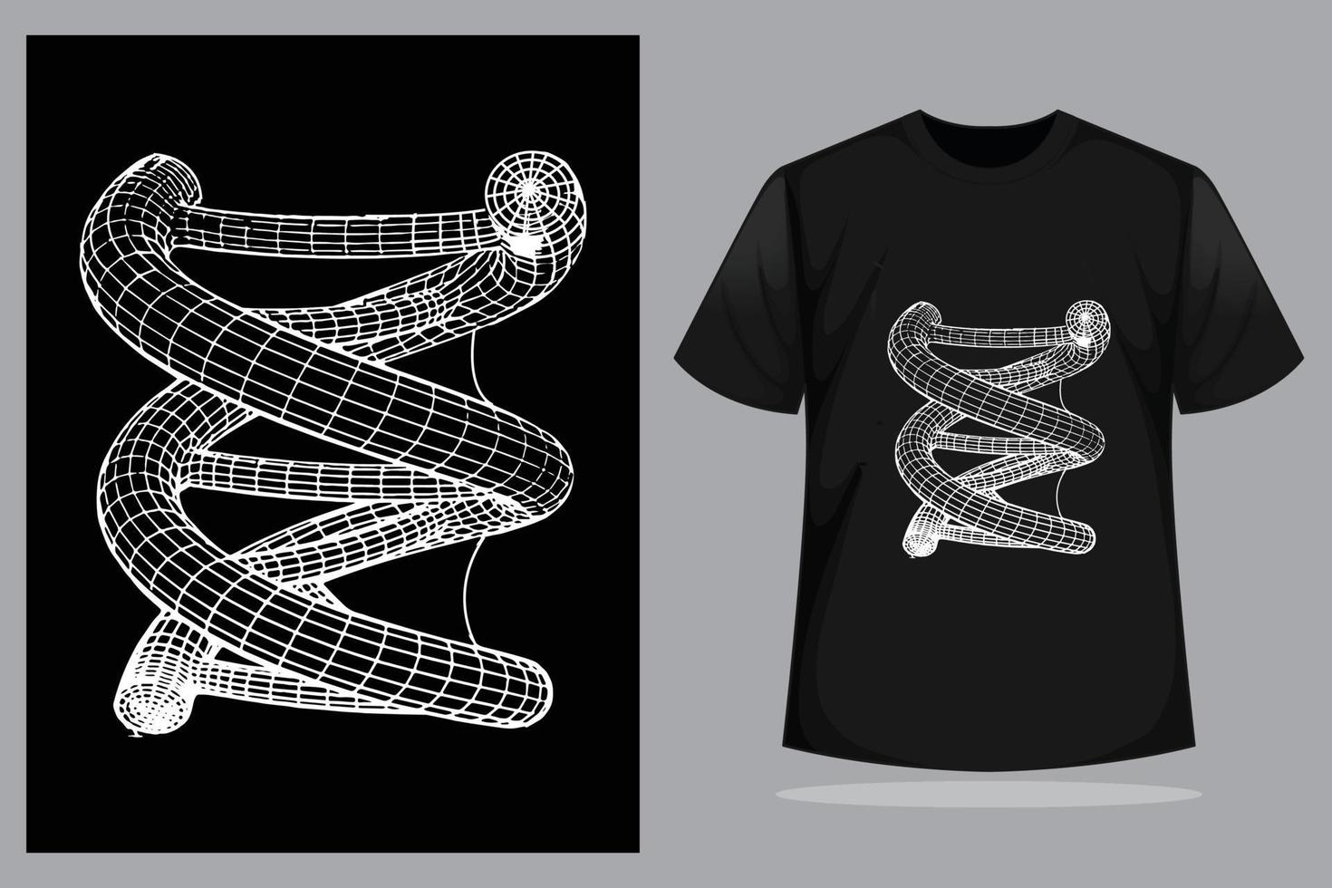 vecteur illustration de un abstrait T-shirt conception, adapté pour votre affaires T-shirt conception