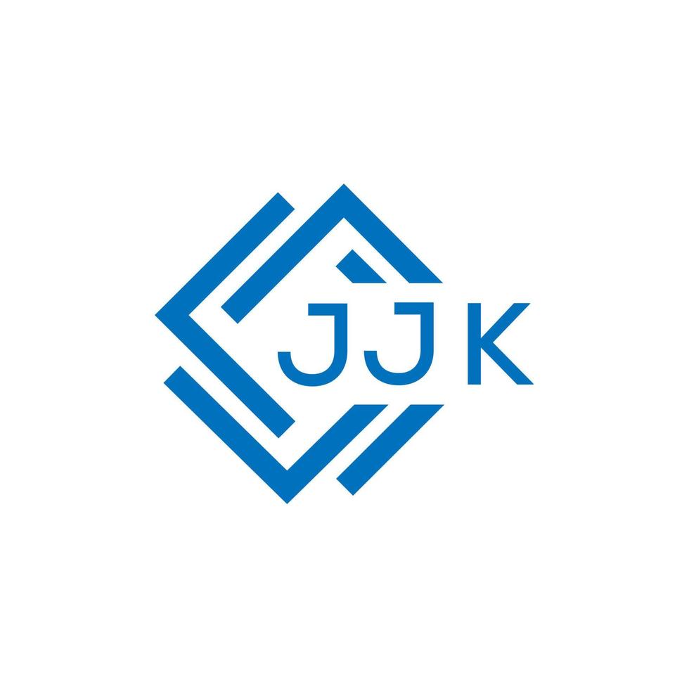 jjk lettre logo conception sur blanc Contexte. jjk Créatif cercle lettre logo concept. jjk lettre conception. vecteur