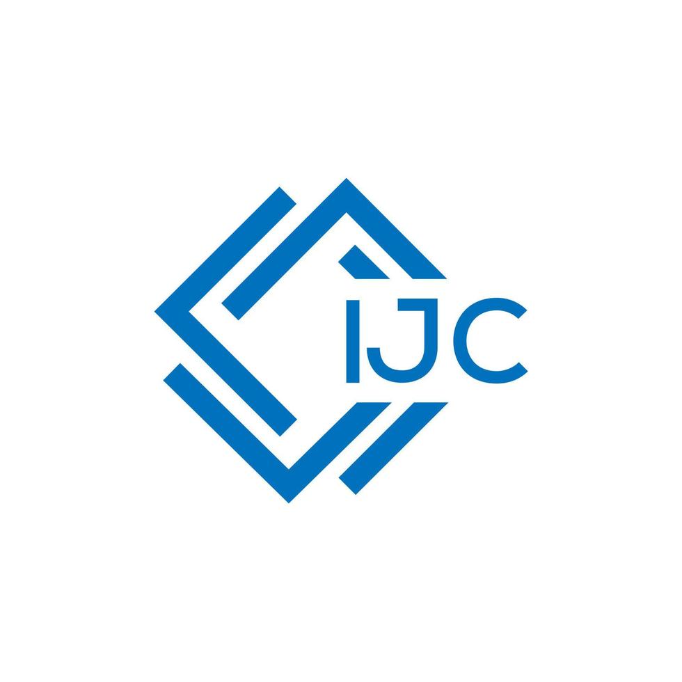 ijc lettre logo conception sur blanc Contexte. ijc Créatif cercle lettre logo concept. ijc lettre conception. vecteur