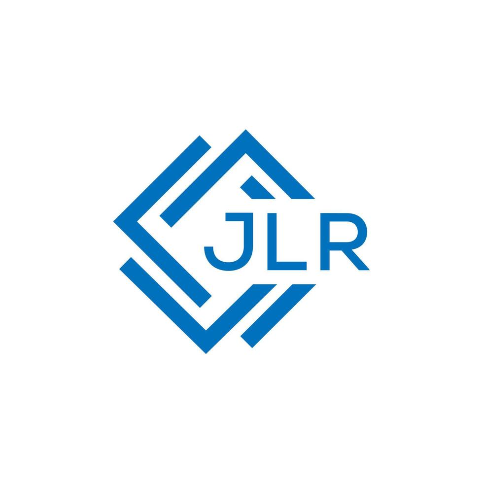 jlr lettre logo conception sur blanc Contexte. jlr Créatif cercle lettre logo concept. jlr lettre conception. vecteur