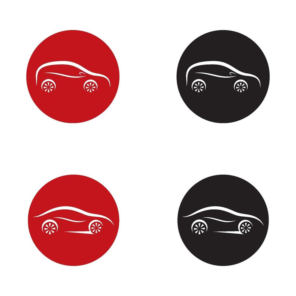 illustration d'images de logo de voiture vecteur