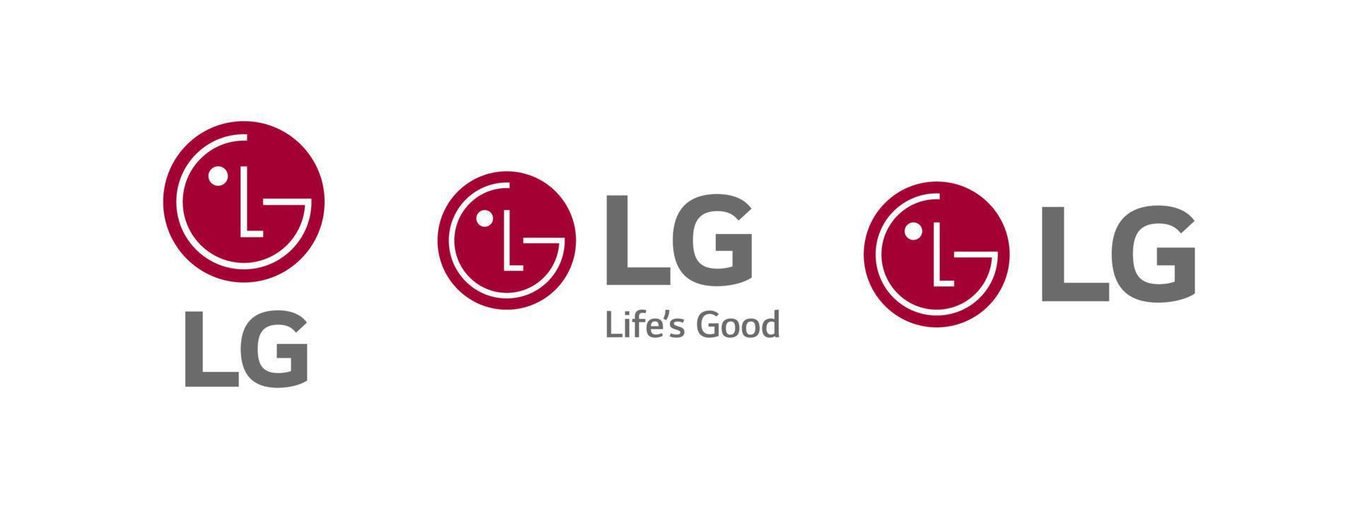 lg, vies bien logo vecteur, lg, vies bien icône gratuit vecteur