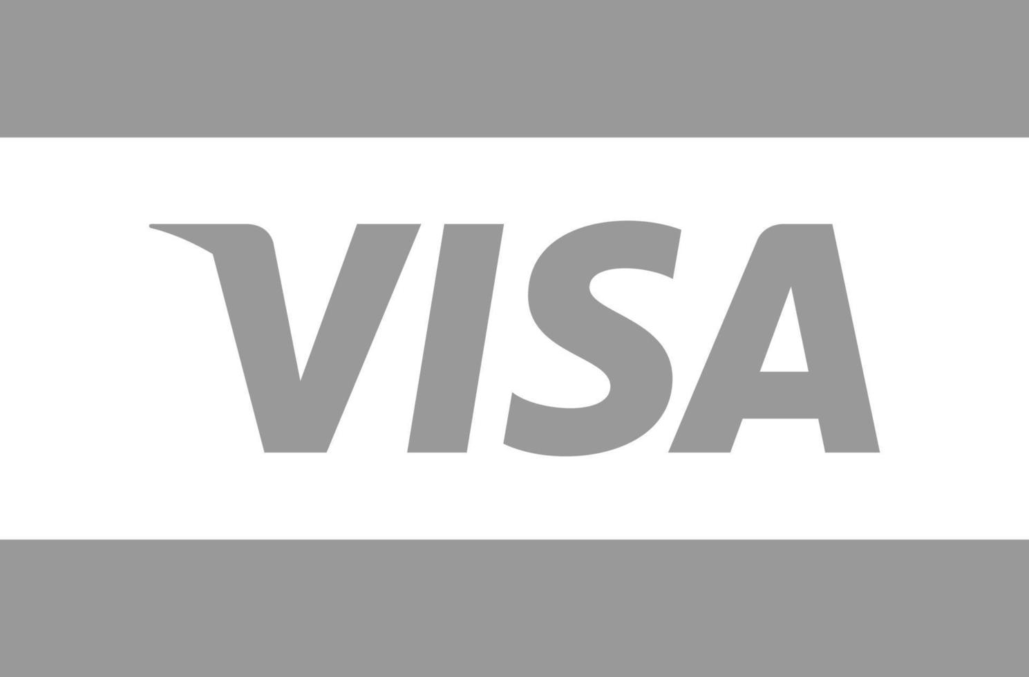 visa logo vecteur, visa icône gratuit vecteur