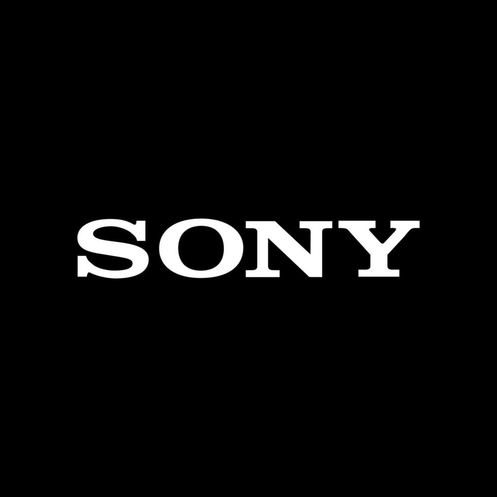 chanson logo vecteur, Sony icône gratuit vecteur