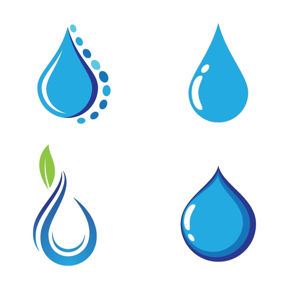 images de logo de goutte d'eau vecteur