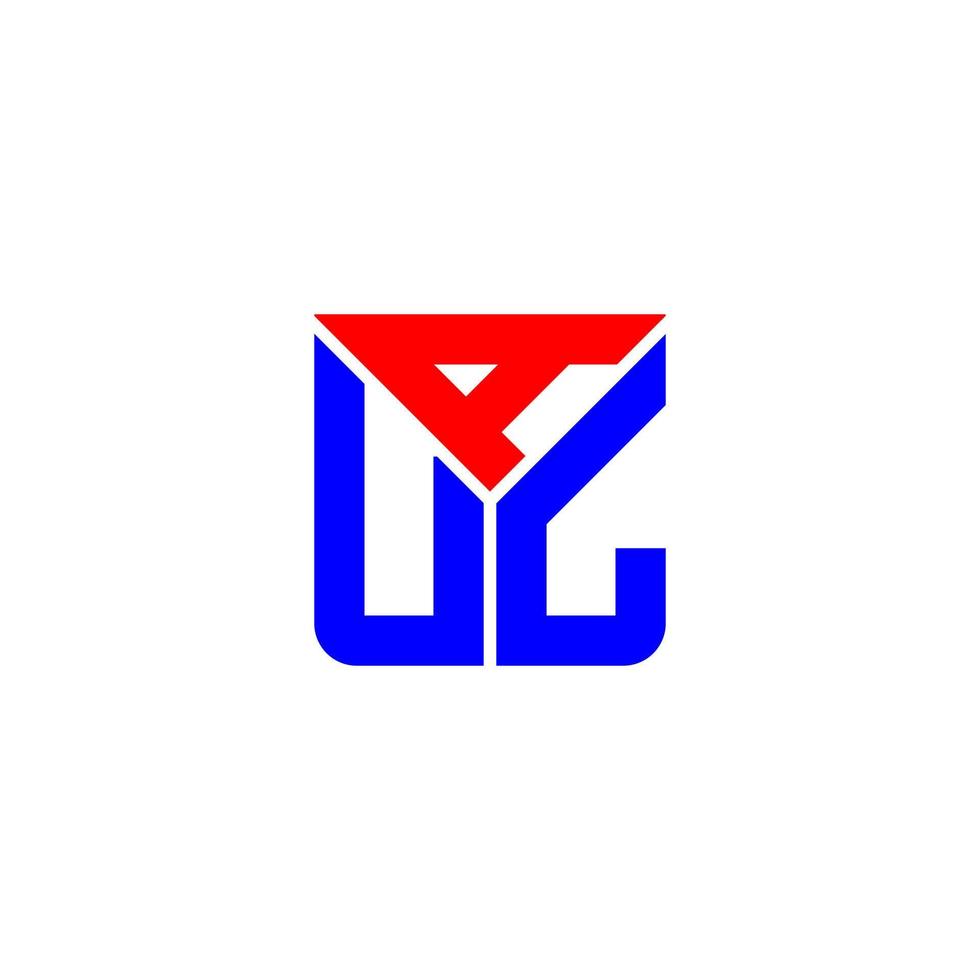 conception créative de logo de lettre aul avec graphique vectoriel, logo aul simple et moderne. vecteur