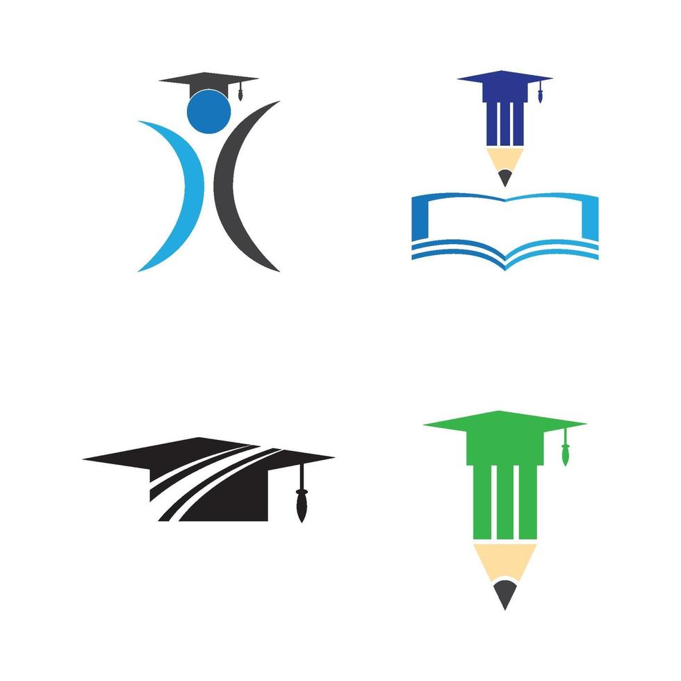 création de logo d'éducation vecteur