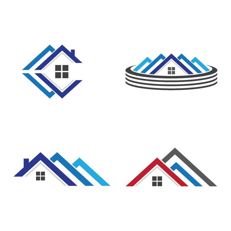 images de logo de maison vecteur