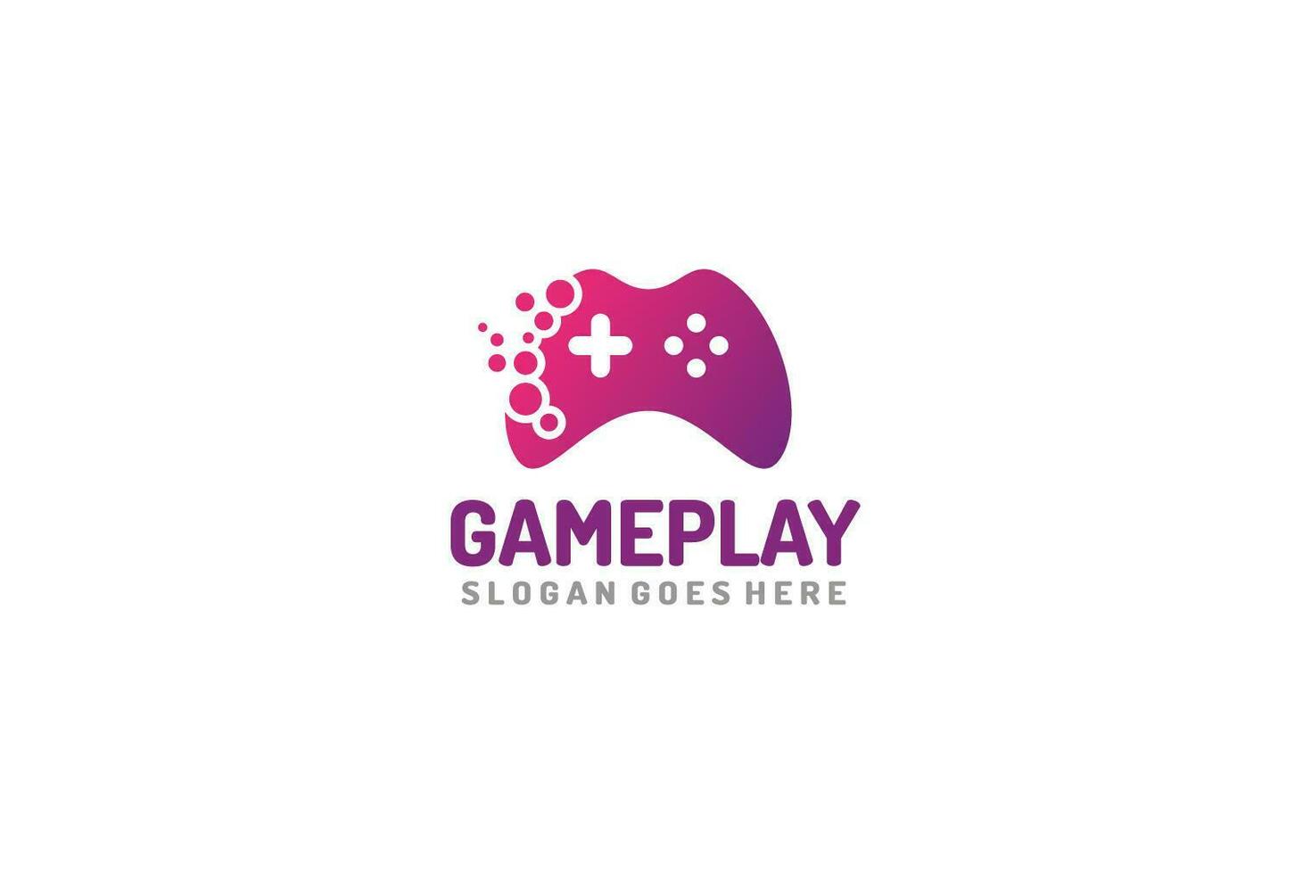 Logo Game Play vecteur