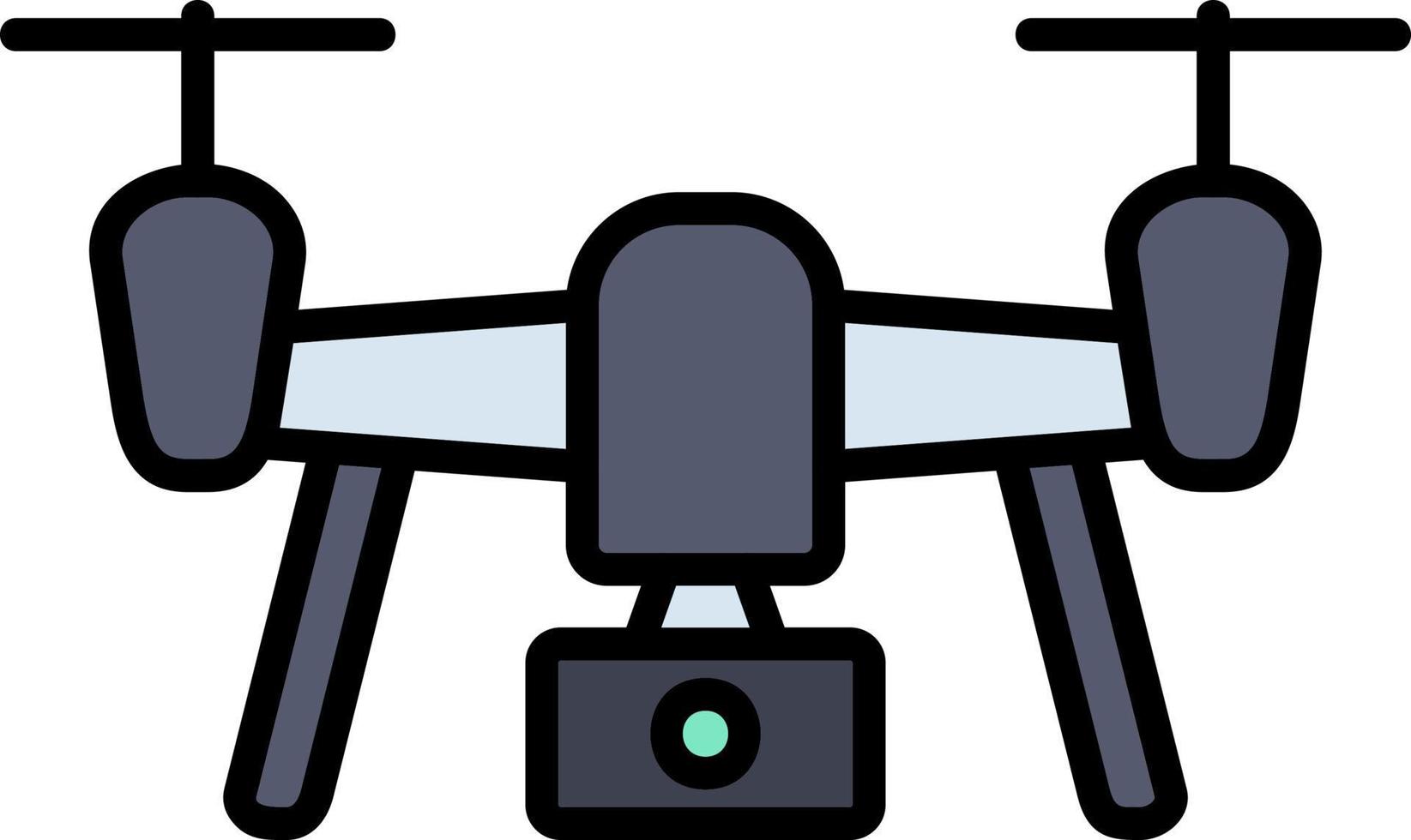 icône de vecteur de drone