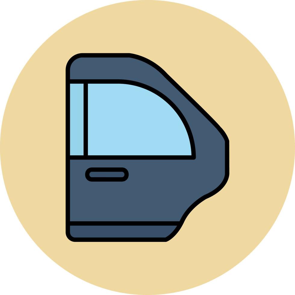 icône de vecteur de porte de voiture
