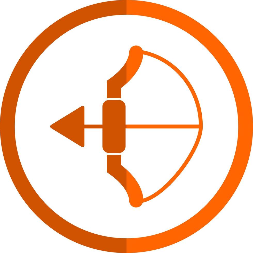 conception d'icône vectorielle archer vecteur