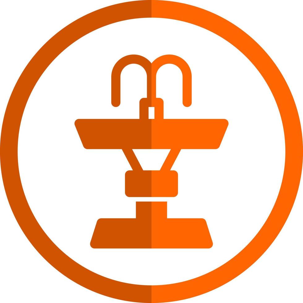 conception d'icône de vecteur de fontaine