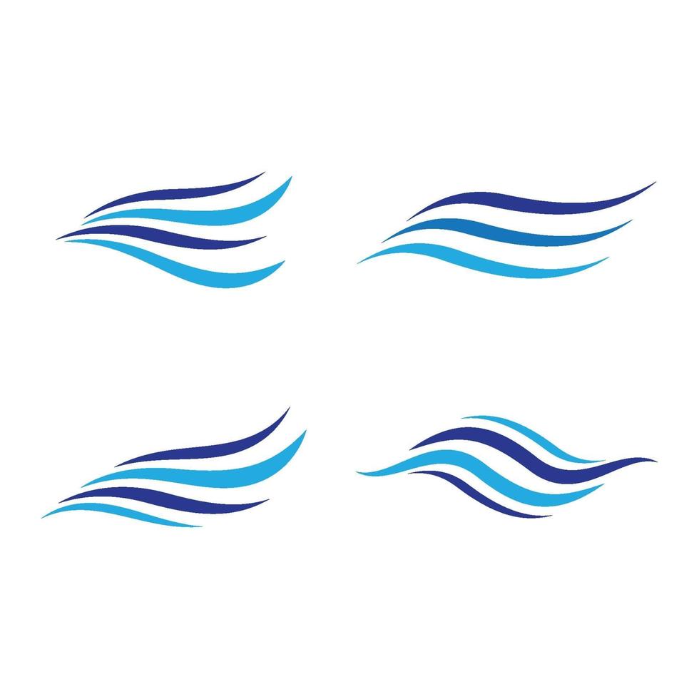 images de logo de vague d'eau vecteur
