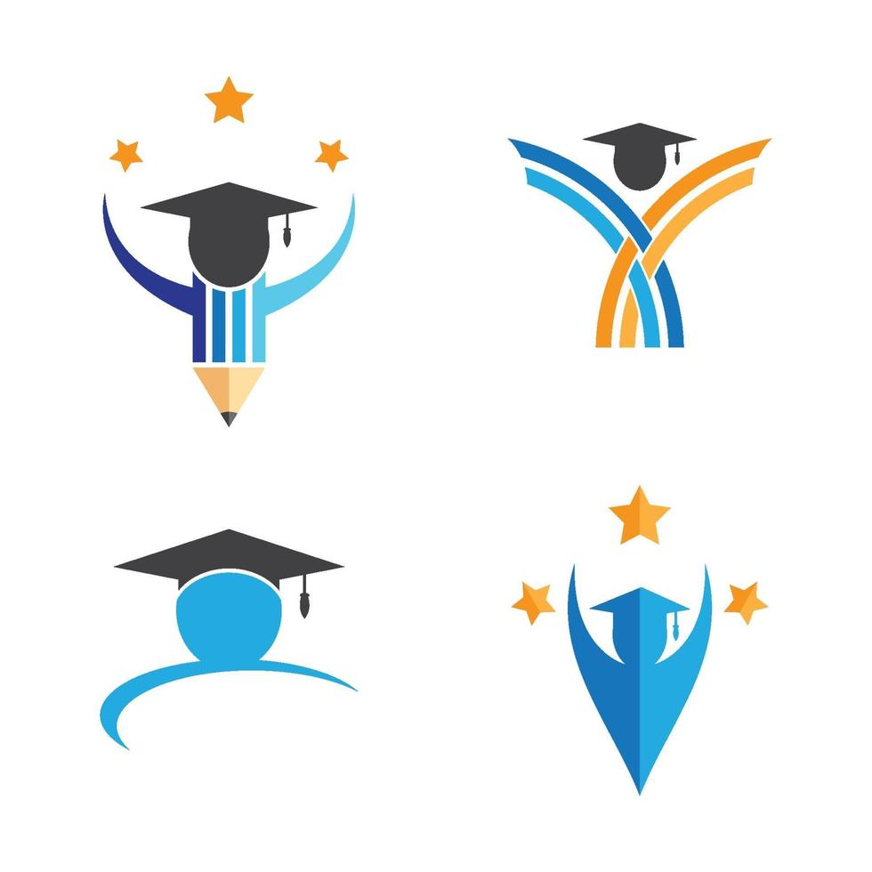 création de logo d'éducation vecteur