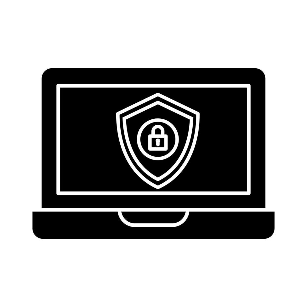 protection icône vecteur . mot de passe illustration signe collection. cyber Sécurité symbole ou logo.