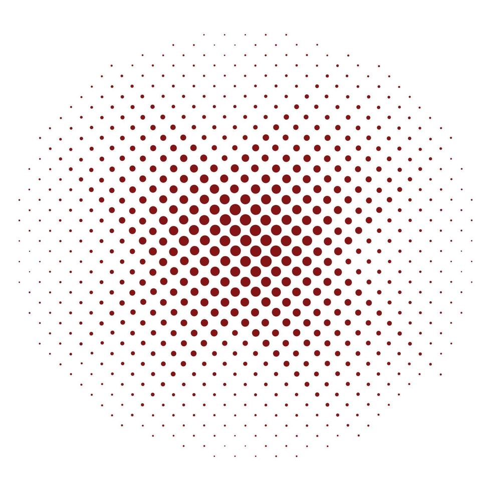 modèle de points avec rouge cercles vecteur
