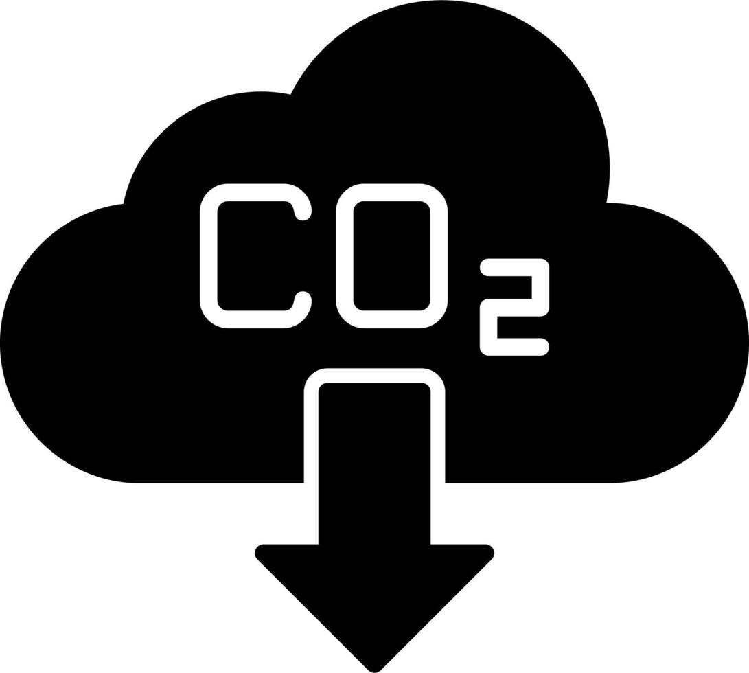 icône de vecteur de co2