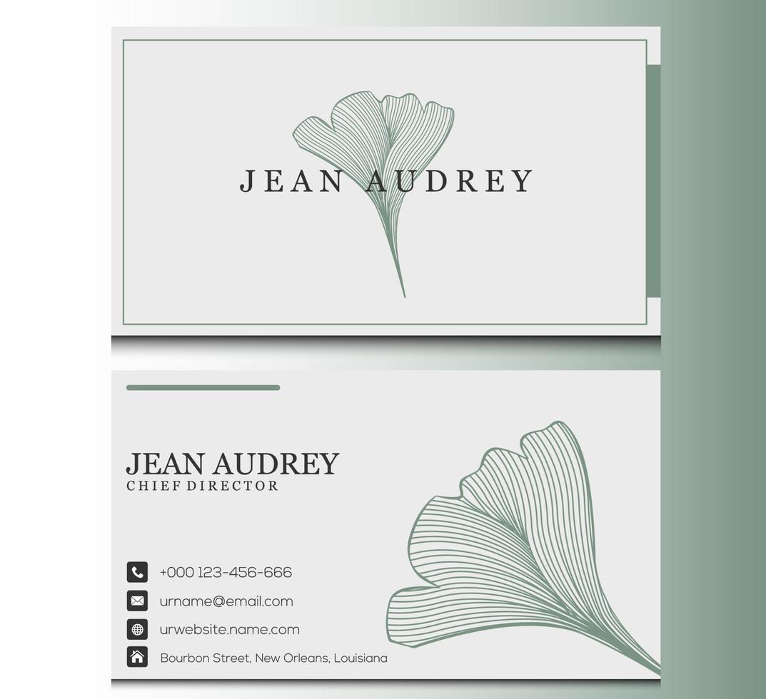 affaires carte minimal conception vecteur