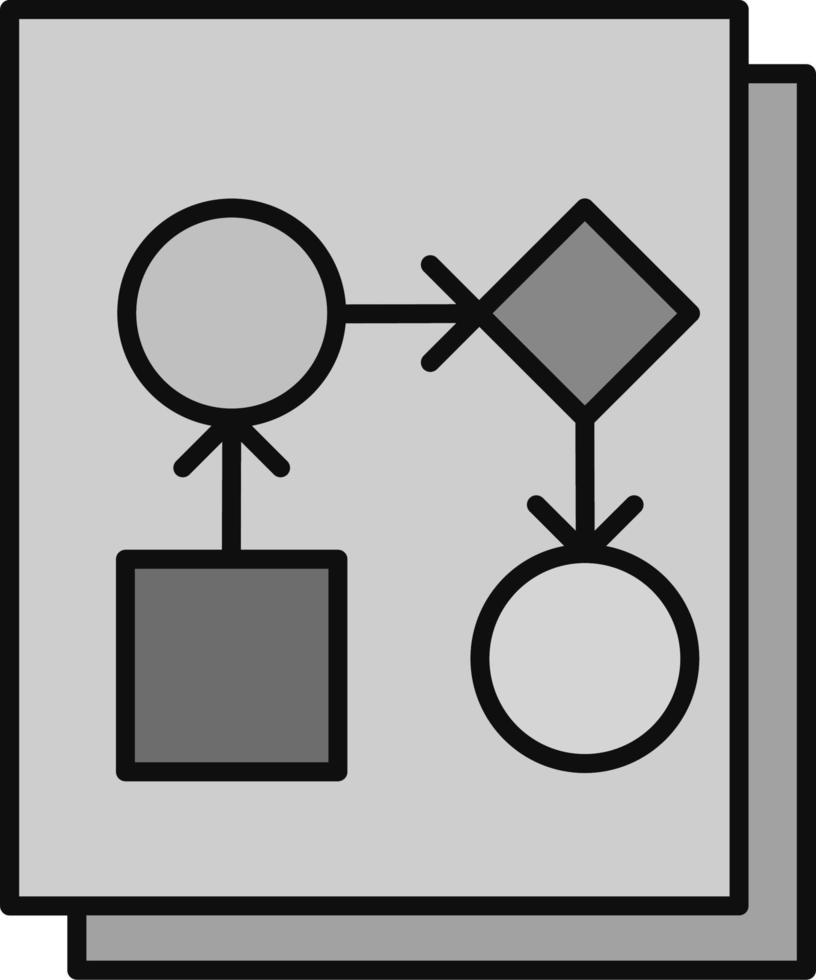 icône de vecteur de flux de travail