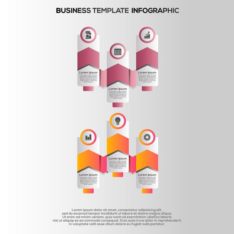 prime vecteur pente infographie pas modèle