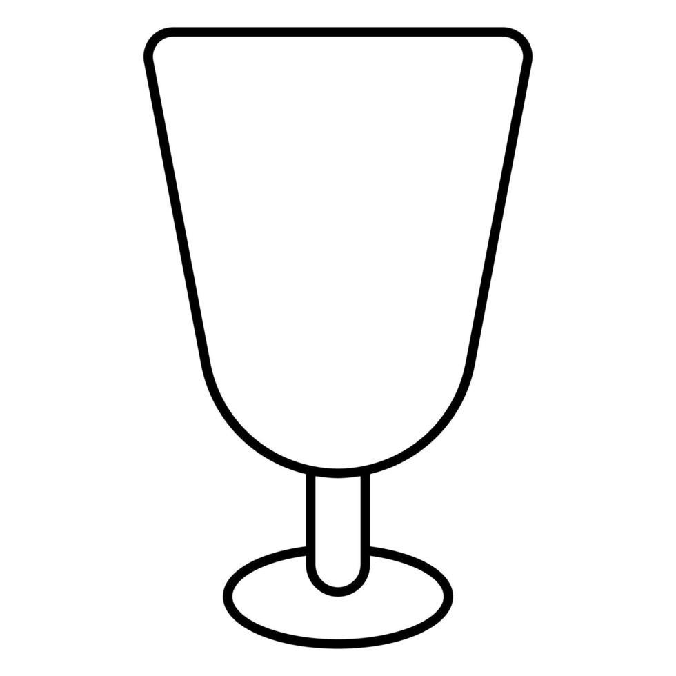 verre icône illustration vecteur