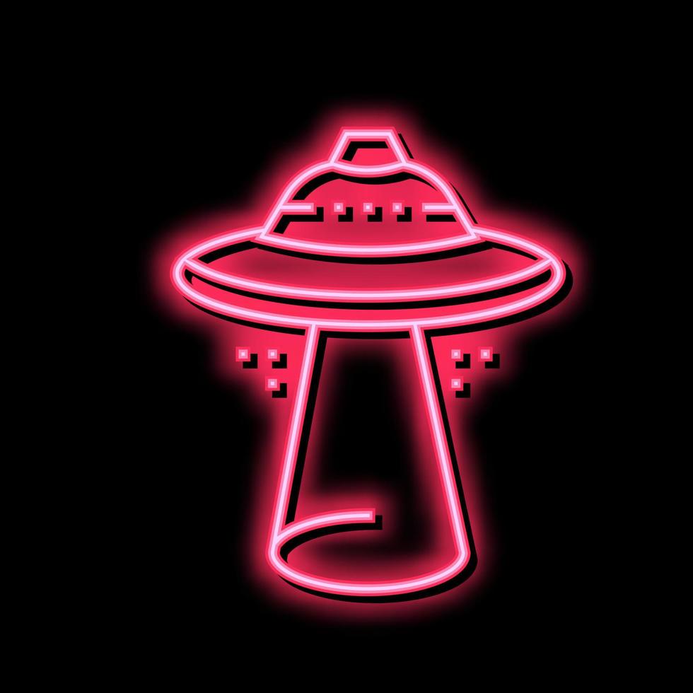 ufo geek couleur icône illustration vectorielle signe vecteur