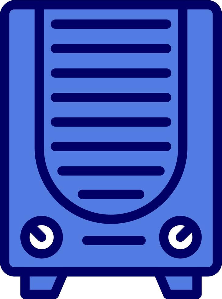 icône de vecteur de chauffage au gaz